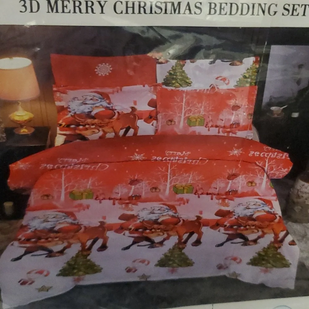 *Twin Size CHRISTmas Duvet Bedding Set